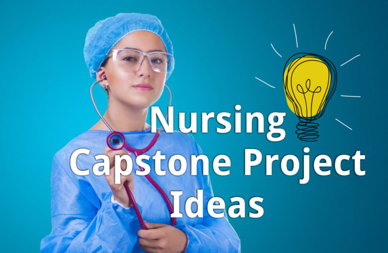 what is a good nursing capstone project